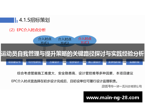 运动员自我管理与提升策略的关键路径探讨与实践经验分析 运动员自我管理与提升策略的关键路径探讨与实践经验分析